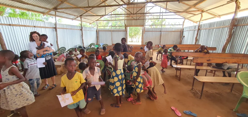Group photo of children participating in the program