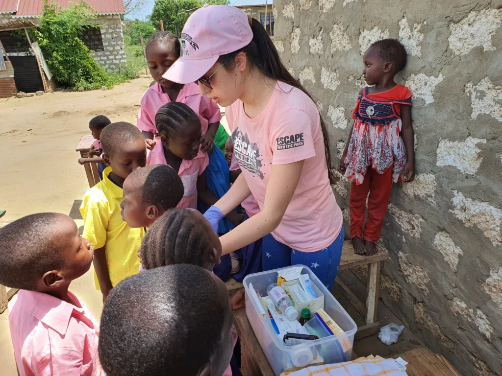Free medical care for children and adults in Kenya