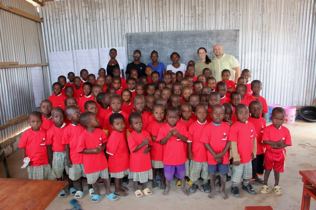 The Mwangaza Bring Life Academy school community