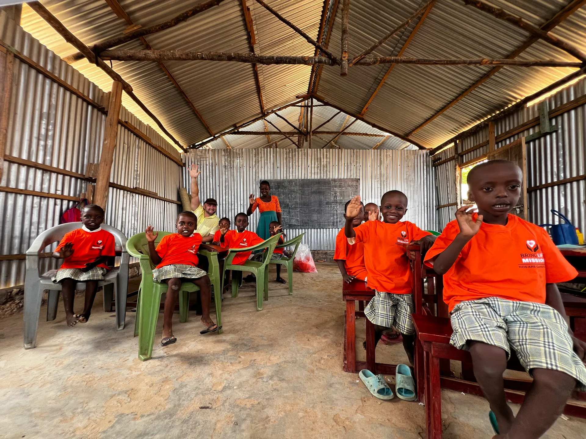 A school day at Mwangaza Bring Life Academy