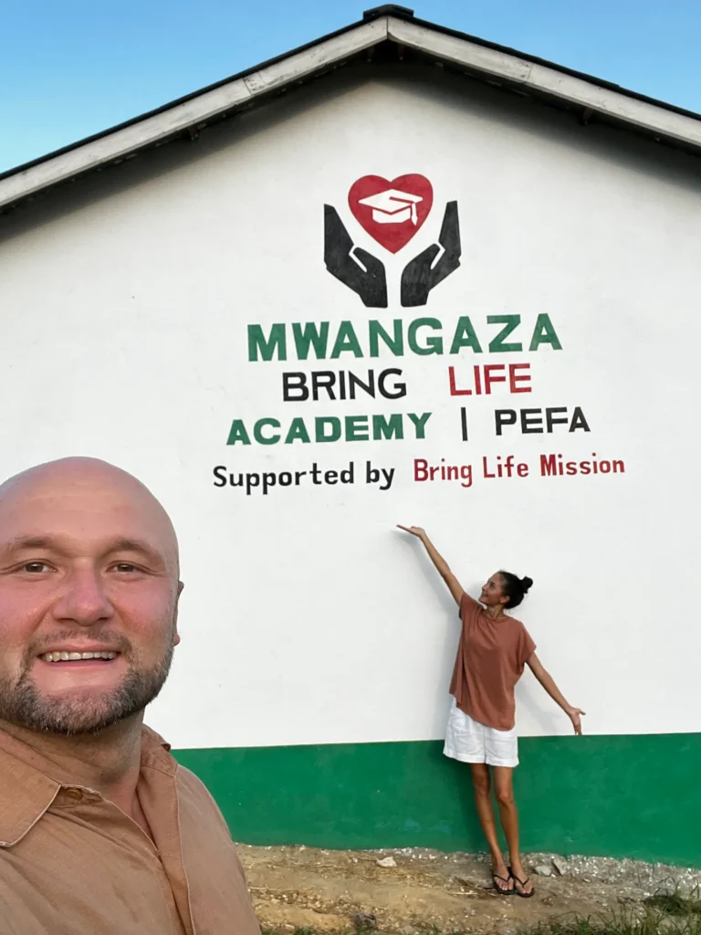 Mwangaza Bring Life Academy school building