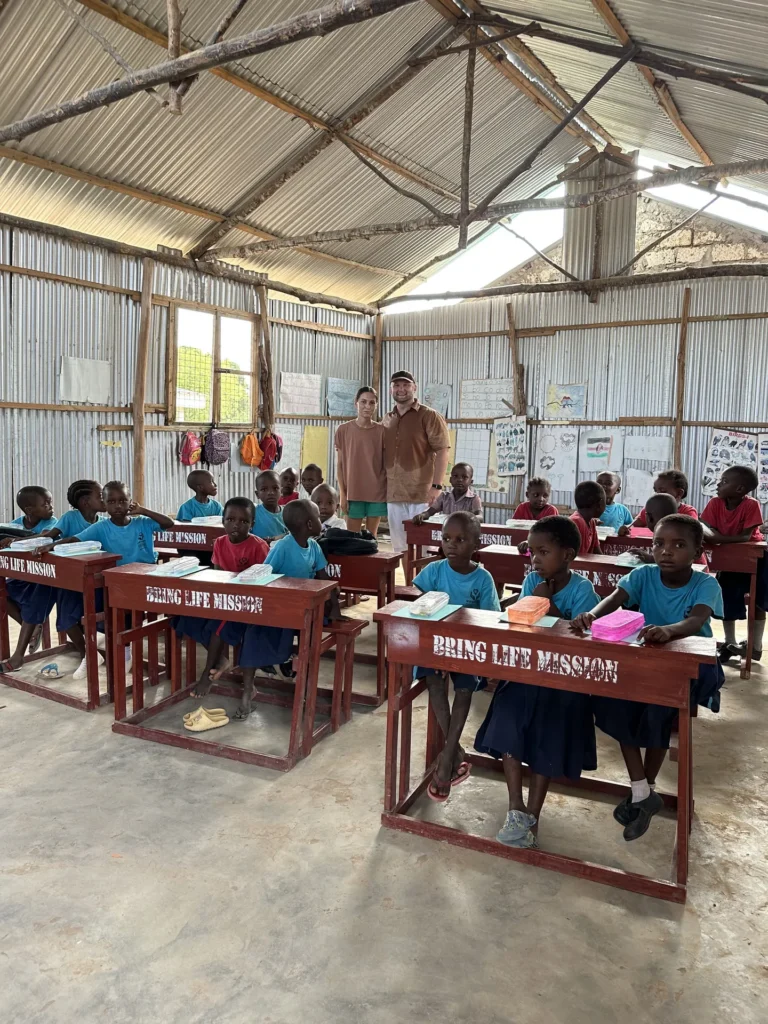 Six learning groups at Mwangaza Bring Life Academy
