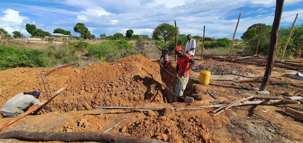 Beginning construction of Mwangaza Bring Life Academy