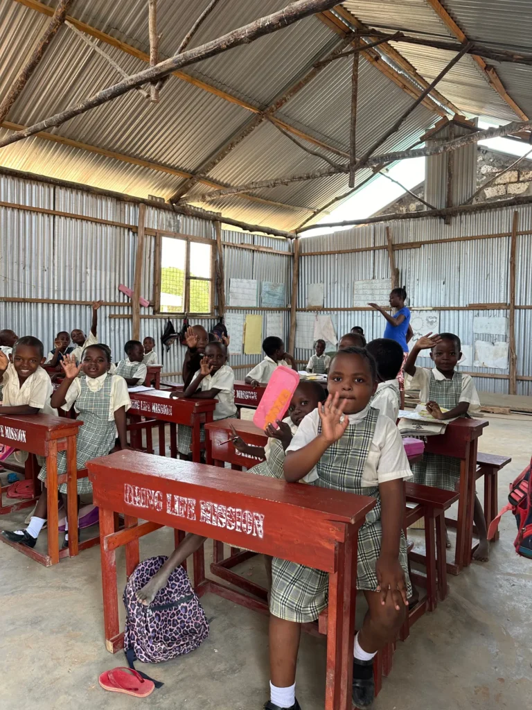 A lesson at Mwangaza Bring Life Academy