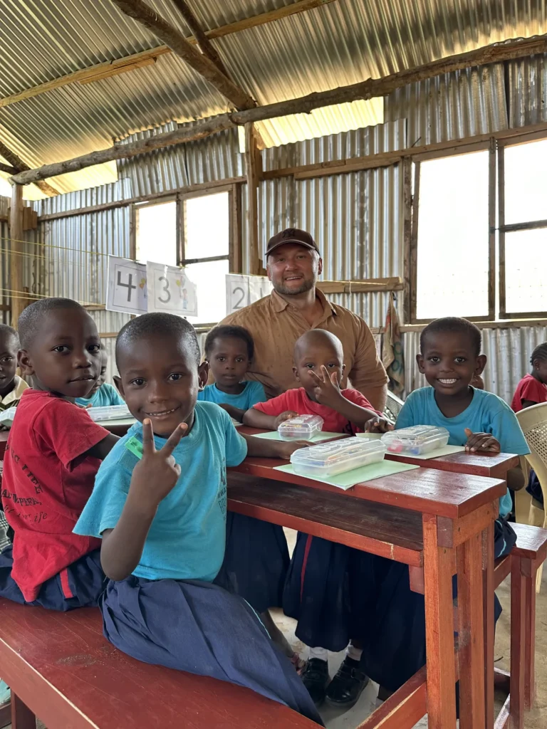 Mwangaza Bring Life Academy students at their desks