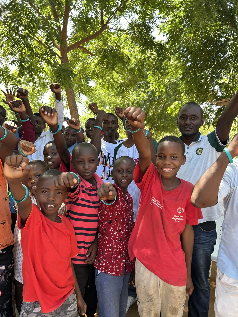 Teenagers respond during a Bring Life Mission Dignity Campaign youth training in Malindi, Kenya