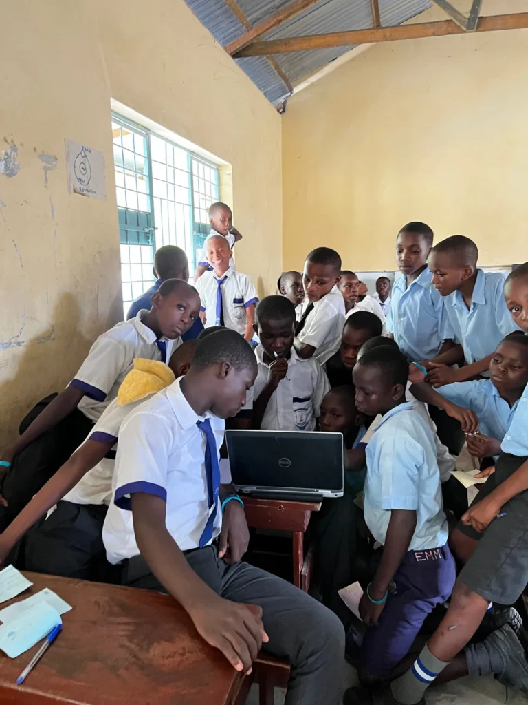Boys at a Dare program training in Malindi