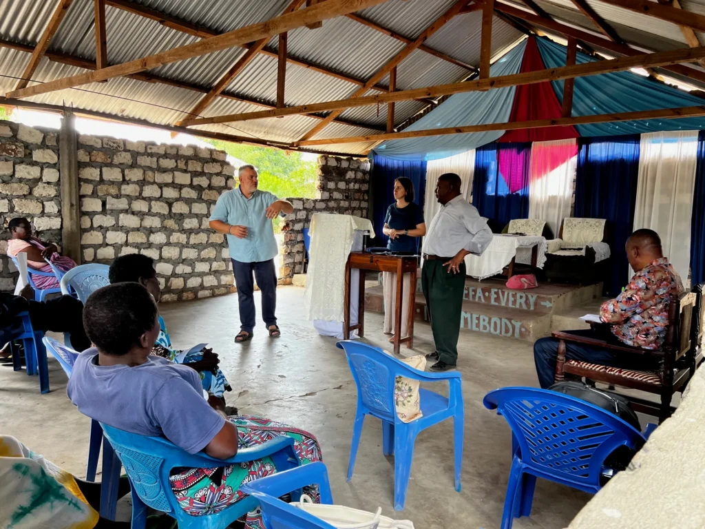 A conversation with the leaders of a small church after the service