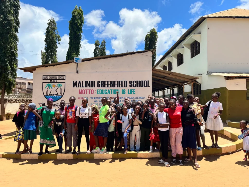 Teenagers in Malindi meeting with Bring Life Mission