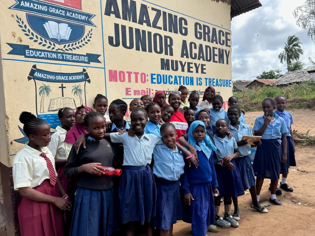 School in Malindi where Bring Life Mission runs youth trainings