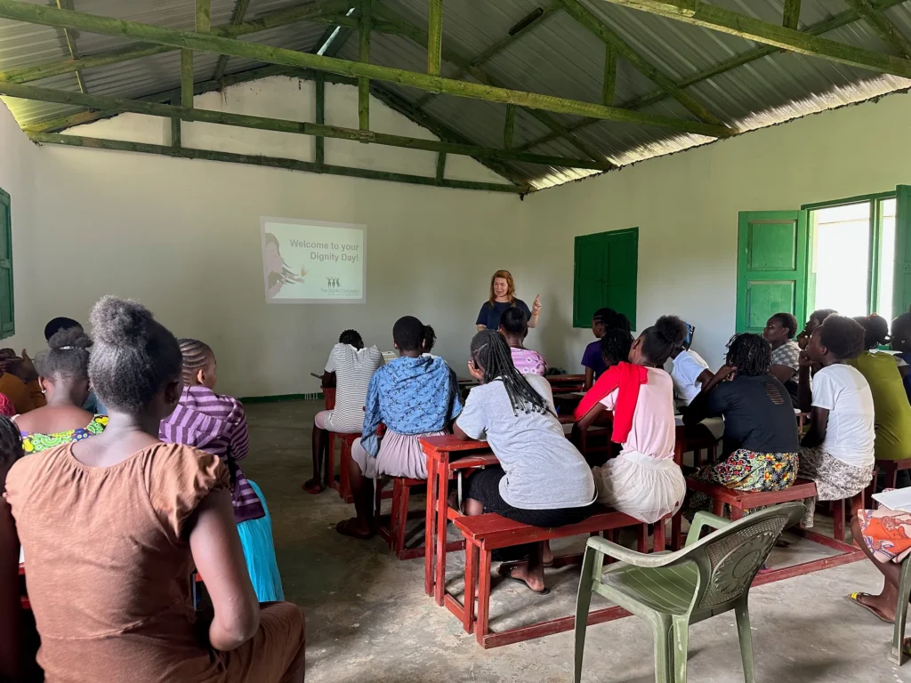 Speaker at a youth purity training in Malindi