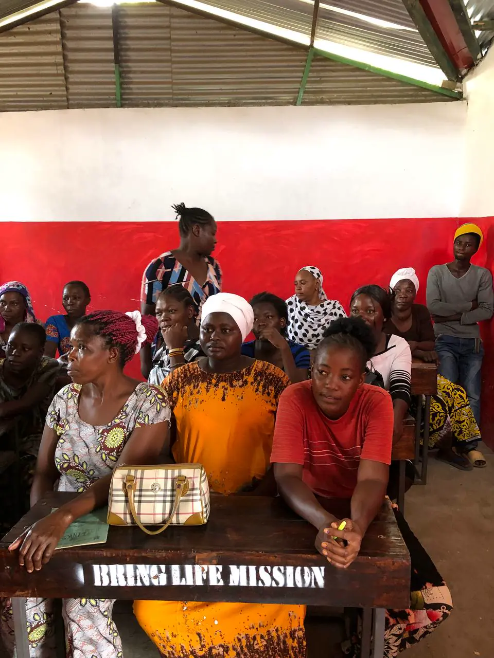 A first-aid lesson for parents in Furunzi