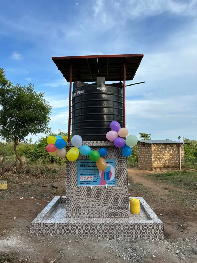 In Mshongoleni, the 9th Well Was Opened with Local Officials and Media in Attendance