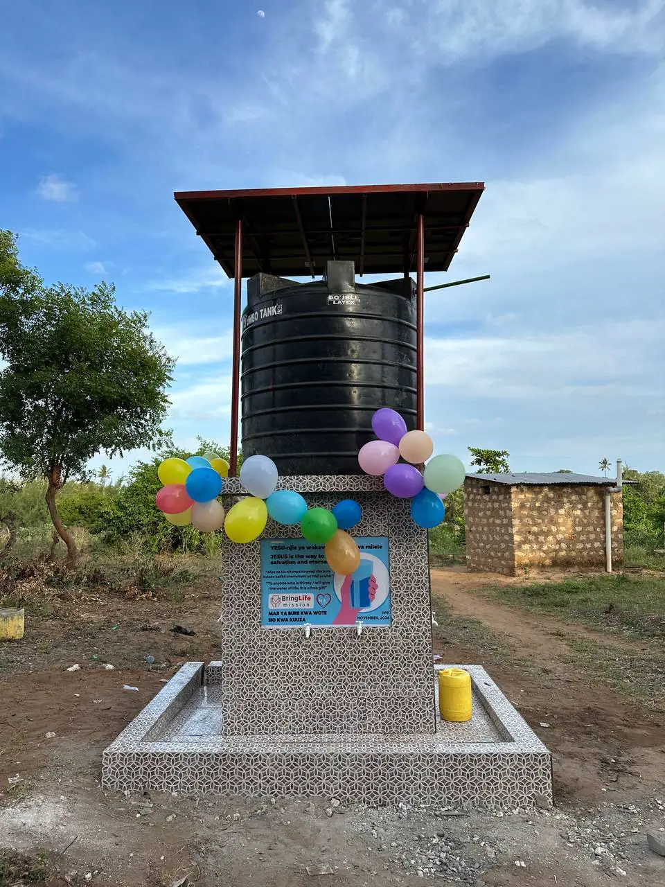 In Mshongoleni, the 9th Well Was Opened with Local Officials and Media in Attendance