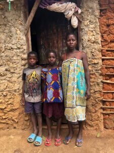 Bring Life Mission team visiting families in Furunzi during Christmas holidays