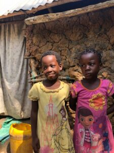 Bring Life Mission team visiting families in Furunzi during Christmas holidays