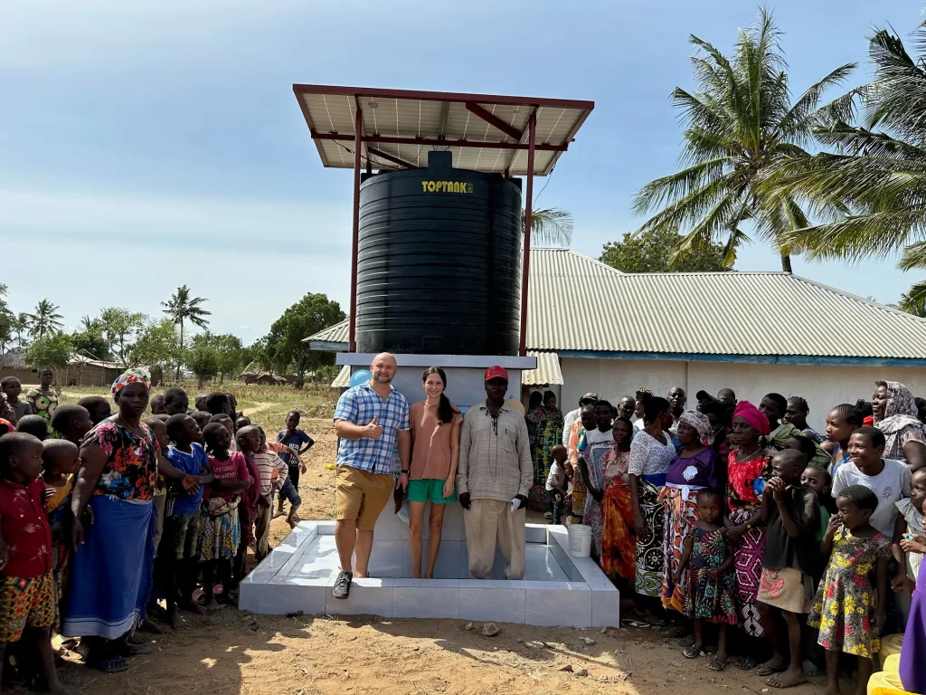 Photo and video report for a completed Bring Life Mission water well